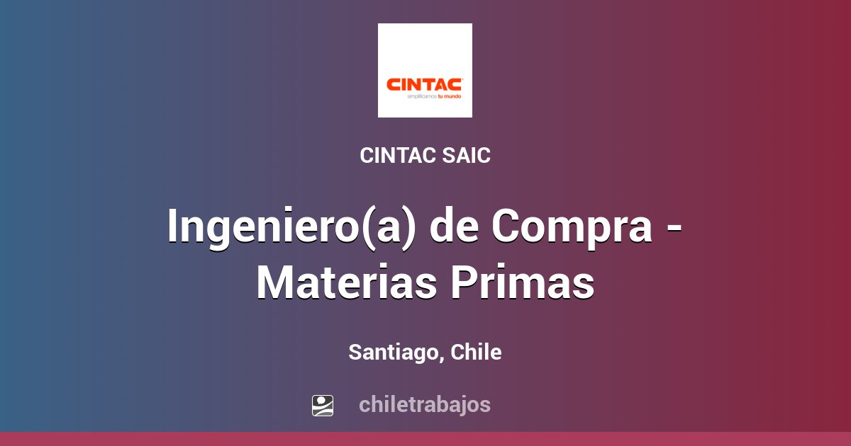 ingeniero-a-de-compra-materias-primas-santiago-chiletrabajos