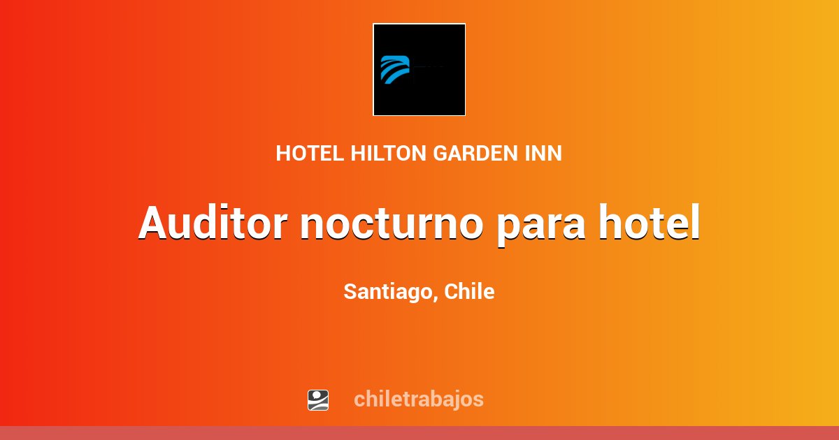 auditor nocturno empleo
