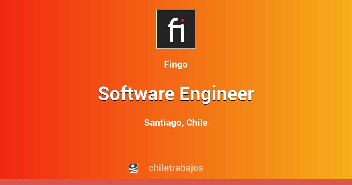 Software Engineer - Santiago | Chiletrabajos