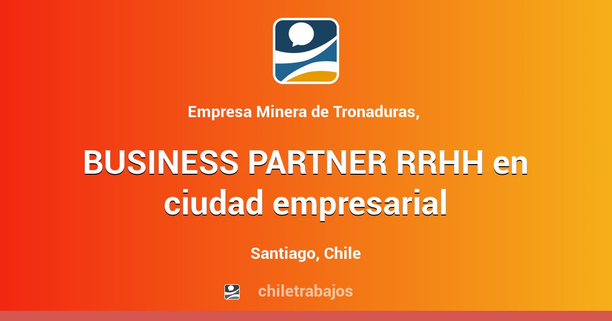 BUSINESS PARTNER RRHH en ciudad empresarial